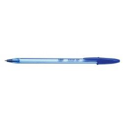 Bolígrafo bic cristal soft, azul