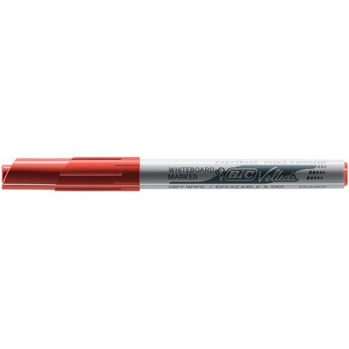 Marcador pizarra blanca bic velleda 1741, rojo