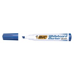 Marcador pizarra blanca bic velleda 1751, azul