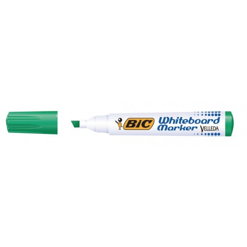 Marcador pizarra blanca bic velleda 1751, verde
