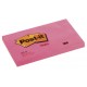 Bloc de notas adhesivas 3m post-it 655 76x127 mm. rosa, pack de 6 blocs