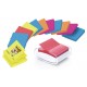 Dispensador de notas adhesivas 3m post-it super sticky z-notes, 76x76 mm. pro, blanco
