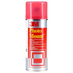 Adhesivo en spray 3m photo mount de 400 ml.