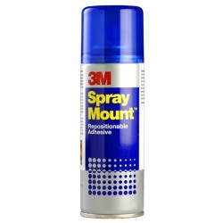 Adhesivo en spray 3m spray mount de 400 ml.