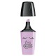 Marcador fluorescente stabilo boss mini pastellove brisa violeta.
