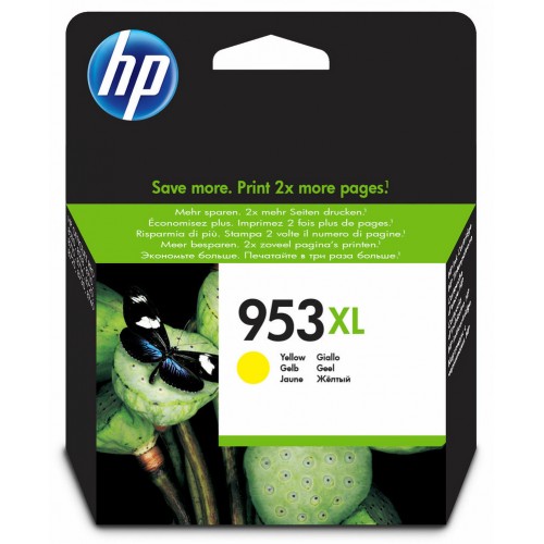 Cartucho ink-jet hewlett packard officejet pro 7720/7730/7740wf, 953xl amarillo