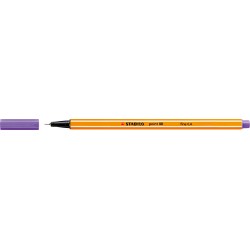 Rotulador punta de fibra stabilo point 88, violeta