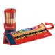 Rotulador punta de fibra stabilo point 88, colores surtidos, estuche rollerset de 25 uds.