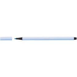 Rotulador punta de fibra Stabilo Pen 68 azul hielo.