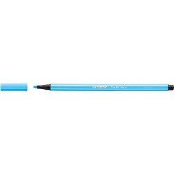 Rotulador punta de fibra stabilo pen 68, azul fluorescente