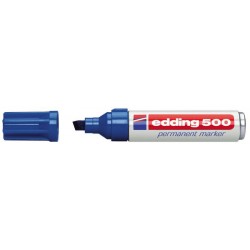Marcador permanente edding 500, azul