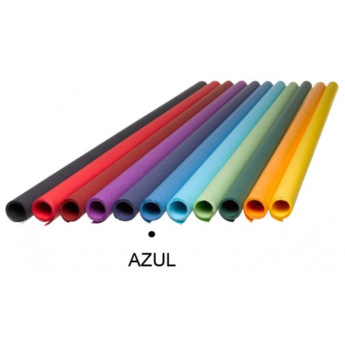 Rollo de papel kraft verjurado fabrisa, 1x5 mts. azul