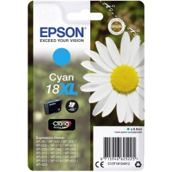 Cartucho ink-jet epson expression home xp-100 series/xp-102, 18xl cyan