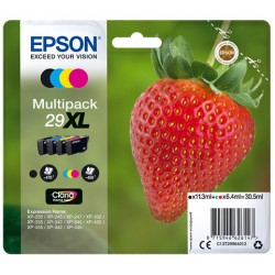 Cartucho ink-jet epson expression home xp-235/xp-240 series/xp-245, 29XL multipack 29xl 4 cartuchos