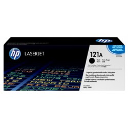 Toner laser hewlett packard laserjet color 1500/2500, 121A negro.