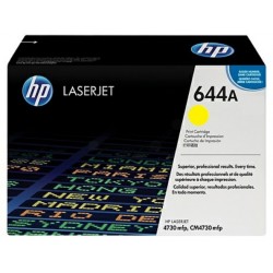 Toner laser hewlett packard laserjet color 4730, 644A amarillo.