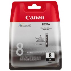 Cartucho ink-jet canon pixma ip4200/4200x/4200 series, negro cli-8bk