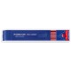 Minas de dibujo staedtler lumochrom 204-2 color rojo, estuche con 12 uds.
