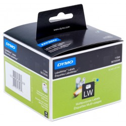 Etiqueta dymo labelwriter™, 32x57 mm. papel blanco, rollo de 1.000 uds.