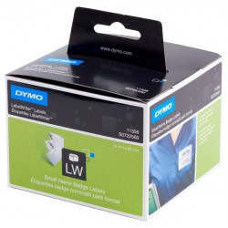 Etiqueta dymo labelwriter™, 41x89 mm. papel blanco, rollo de 300 uds.