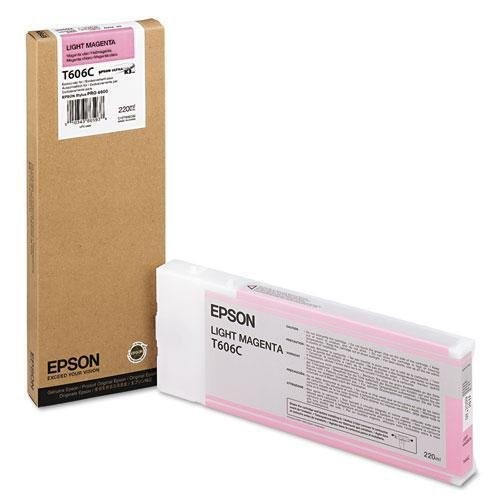 Cartucho ink-jet epson stylus pro 4800, t606c magenta claro