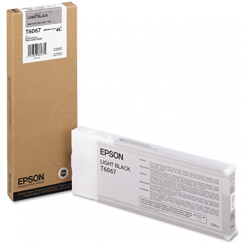Cartucho ink-jet epson stylus pro 4800/4880, t6067 gris