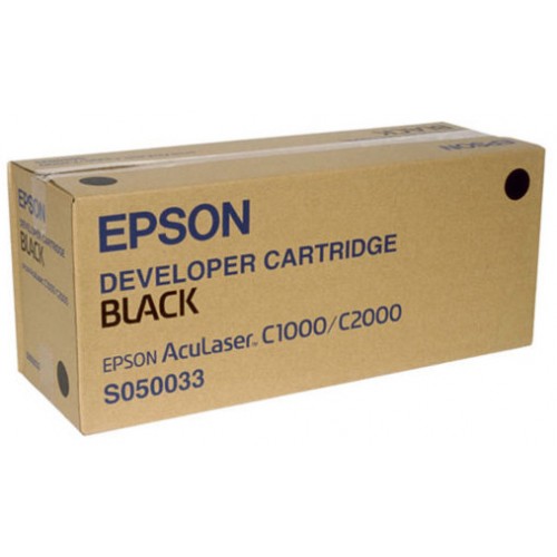 Toner laser epson aculaser c1000/c2000, negro