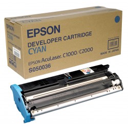Toner laser epson aculáser c1000/c2000, cyan