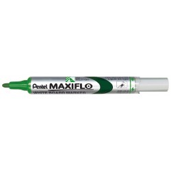 Marcador pizarra blanca pentel maxiflo mwl5s, verde