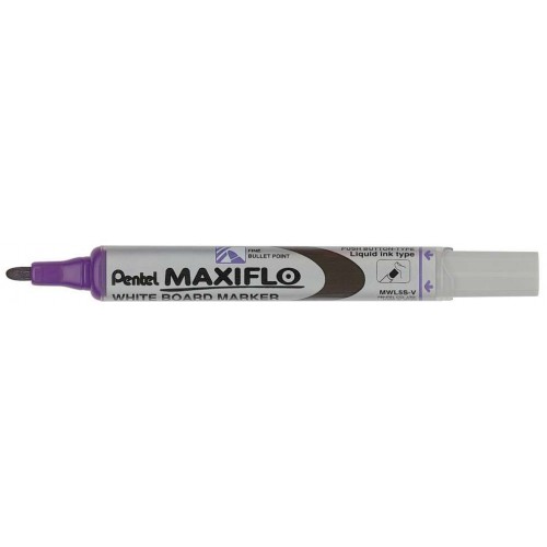 Marcador pizarra blanca pentel maxiflo mwl5s, violeta