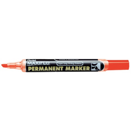 Marcador permanente pentel maxiflo nlf60, rojo