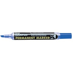 Marcador permanente pentel maxiflo nlf60 azul