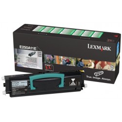 Toner laser lexmark e250/350/352 negro.
