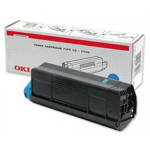 Toner laser oki c3100 cyan type c6l.