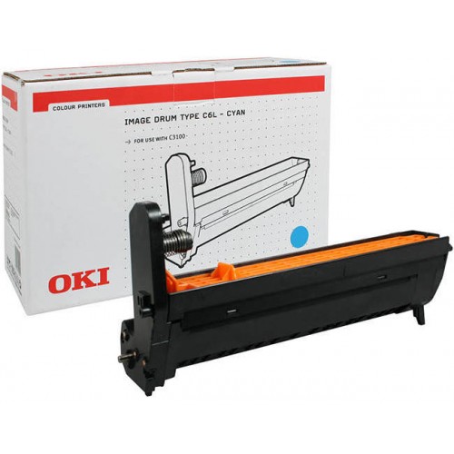 Tambor laser oki c3100 cyan.