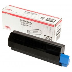 Toner laser oki c3200 negro type c6le.