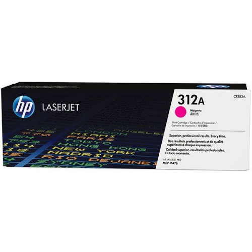 Toner laser hewlett packard color laserjet pro mfp m476, 312x negro.