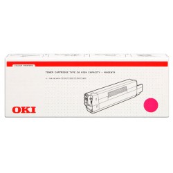 Toner laser oki c5100/5200/5300/5400 magenta type c6.