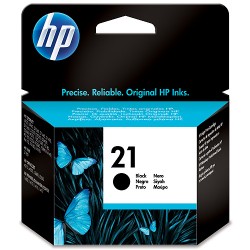 Cartucho ink-jet hewlett packard deskjet 3910/3915/3920, 21 negro