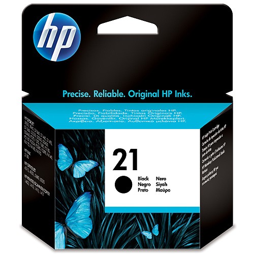 Cartucho ink-jet hewlett packard deskjet 3910/3915/3920, 21 negro