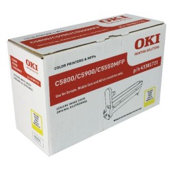 Tambor laser oki c5550/5800/5900 amarillo.