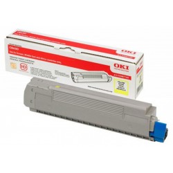 Toner laser oki c8600/8800 amarillo.