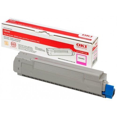 Toner laser oki c8600/8800 magenta.