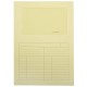 Subcarpeta cartulina con ventana transparente q-connect din a4, amarillo