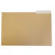 Subcarpeta cartulina con pestaña izquierda gio by elba en formato folio, color amarillo.