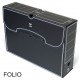 Caja de archivo definitivo grafoplas folio, polipropileno negro