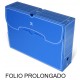 Caja de archivo definitivo grafoplas folio prolongado, polipropileno azul