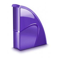 Revistero de archivo cep gloss en color violeta vivo.