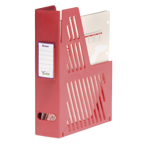 Revistero archivo 2000 serie 2005, rojo