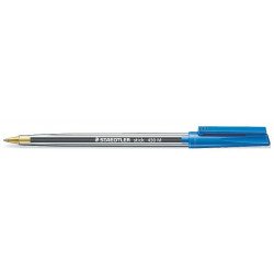 Bolígrafo staedtler stick 430 m azul